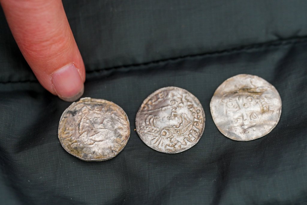Myntfunn frå vikingtida har passert 5000 myntar