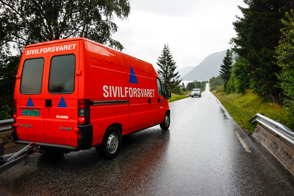 Sivilforsvaret frastjålet bil i Bø i Telemark