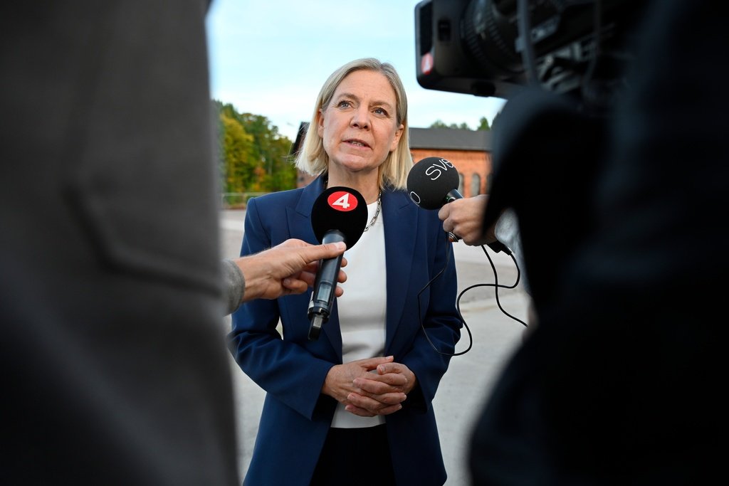 Drama i Sverige: Andersson gir opp forsøk på å danne regjering