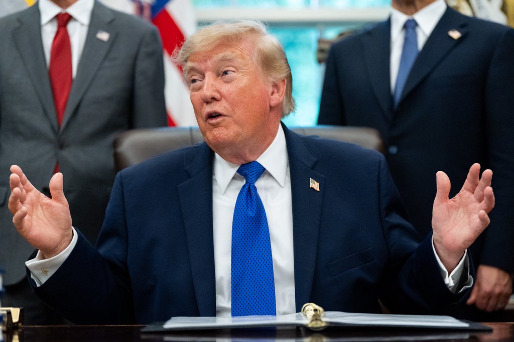Trump kritiseres for å bruke skattepenger på politisk reklame