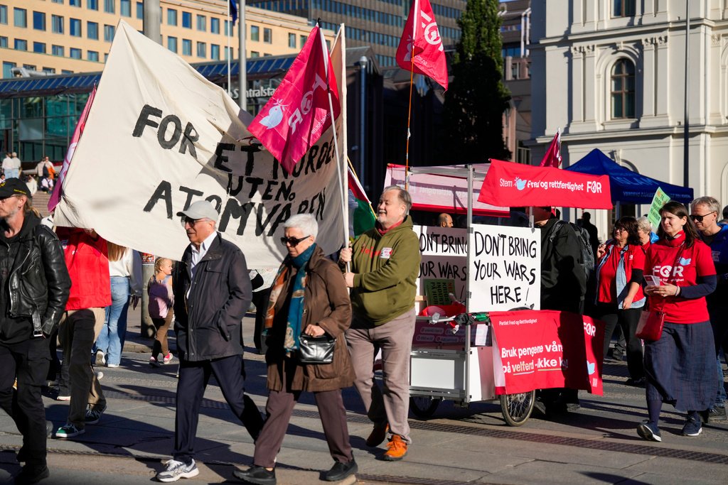Aksjonerer mot amerikanske militærbaser i Norden